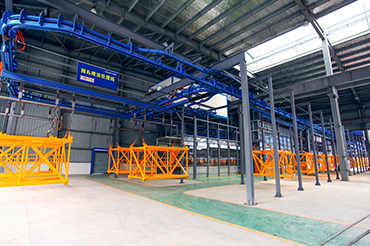 拋丸噴涂處理線(xiàn)